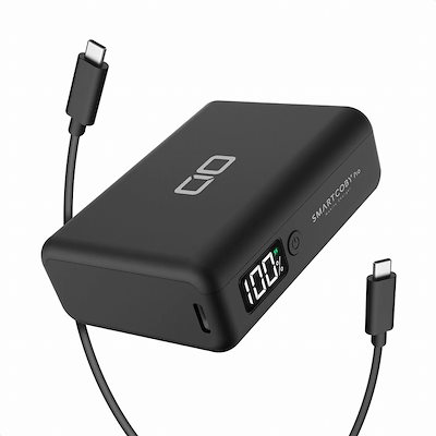 他サイト： CIO SMARTCOBYPRO-30W-BK SMARTCOBY Pro 30W モバイルバッテリー 10000mAh 2ポート(USB-C×1・USB-A×1)（ブラック） SMARTCOBYPの商品画像