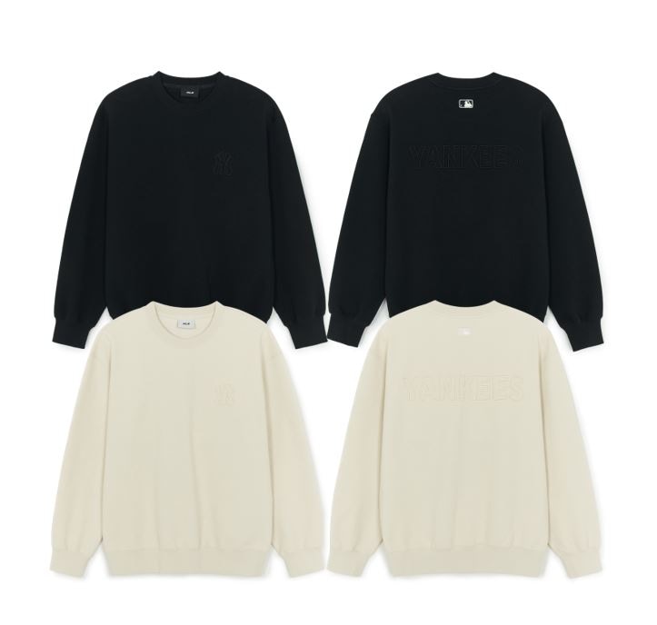 Tone Tone Monogram Jacquard Sweatshirt (3AMTM0254-50CRS,3AMTM0254-50BKS)