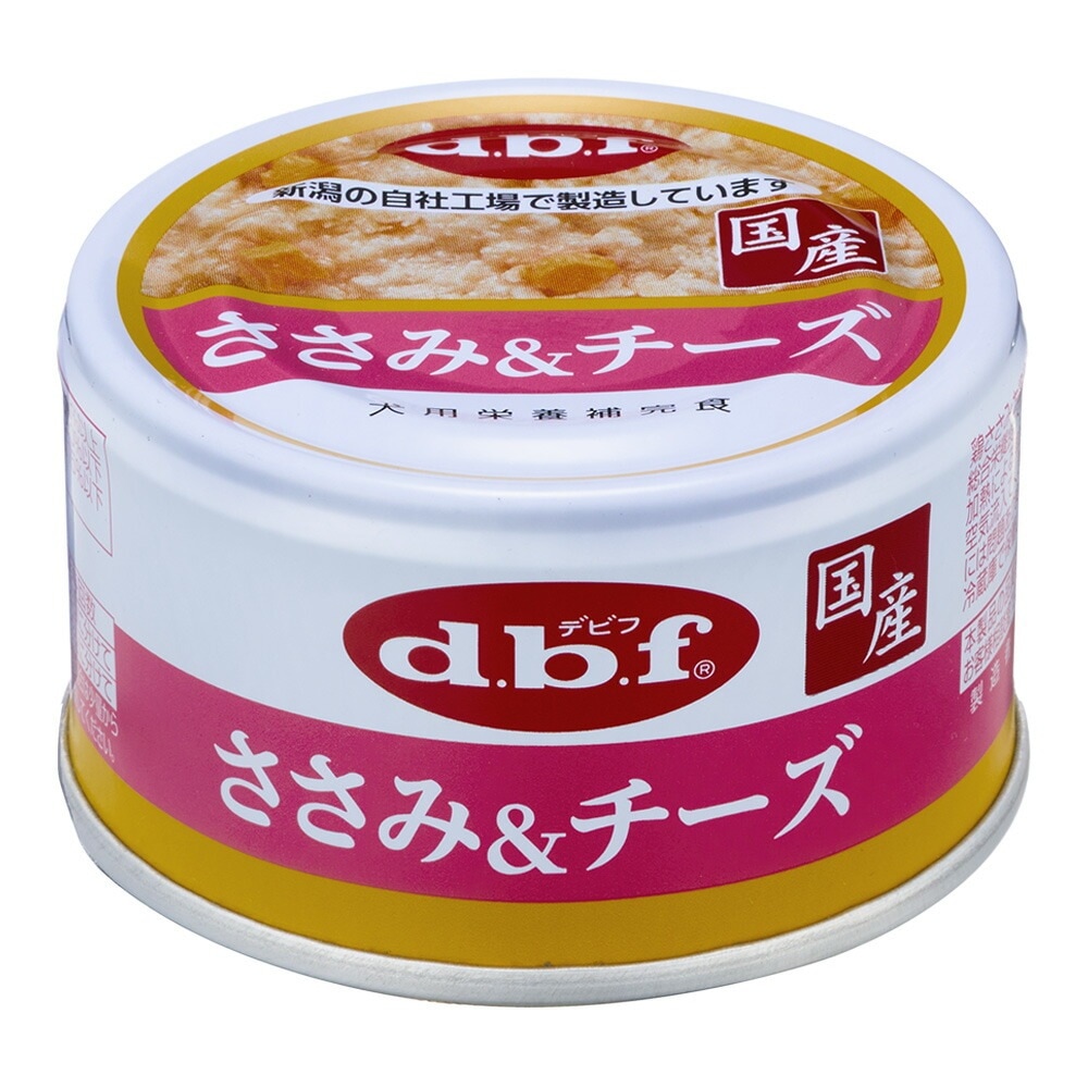 【36個セット】 デビフペット d.b.f ささみ＆チーズ 85g