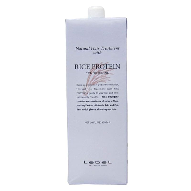 【即納】ルベル ナチュラル ヘアトリートメントウィズ RP ライスプロテイン 詰め替え用リフィル 1600ml