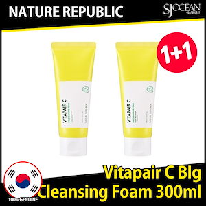 [1+1] Vitapair C Big Cleansing Foam 300m+300ml / 韓国コスメ