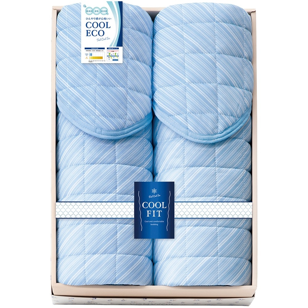 COOL FIT 冷感敷パット2P 7440-2P B054-053 ラッピング無料 のし無料 メッセージカード無料 ギフト 詰め合わせ ギフトセット 内祝い ご挨拶 出産内祝 結婚内祝 A31