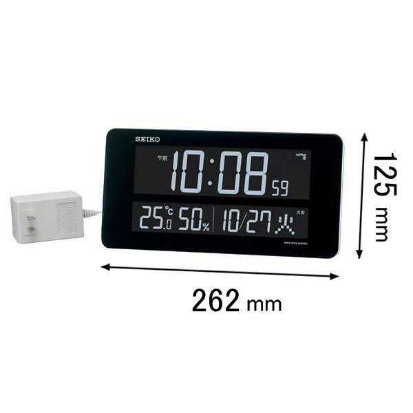 セイコー デジタル電波時計 シリーズC3 DL208W