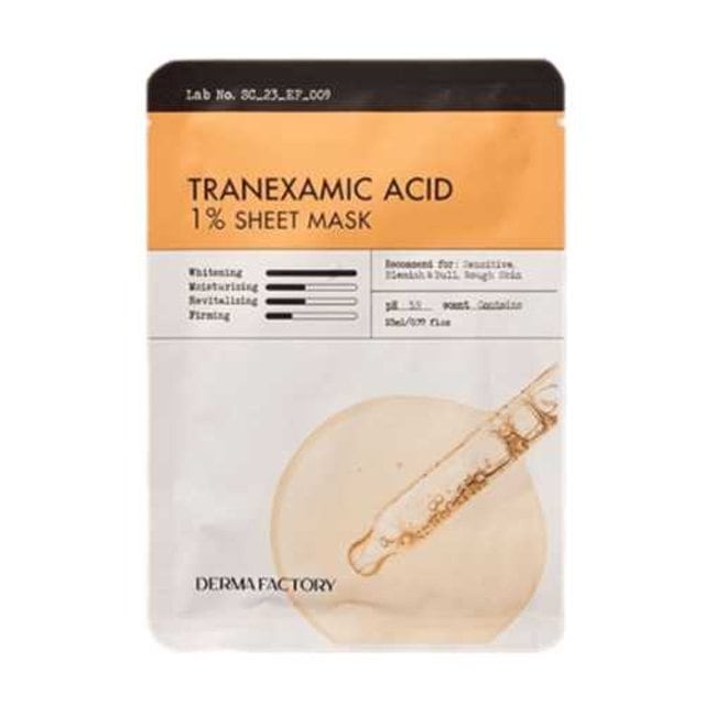 トラネキサムサン 1% シート マスク 23ml x 20枚 (鎮静/弾力/保湿/栄養供給/活力/光彩/しわ防止)