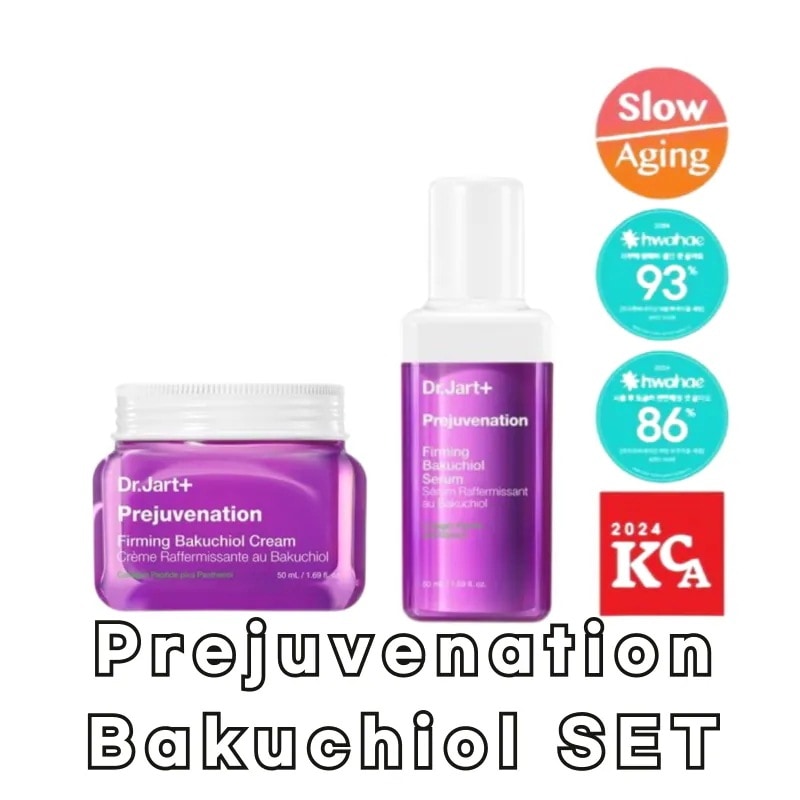[NEW] ドクタージャルト Prejuvenation プリジュビネーション ファーミング バクチオール クリーム 50ml + セラム 50ml コンビネーションで効果倍増！