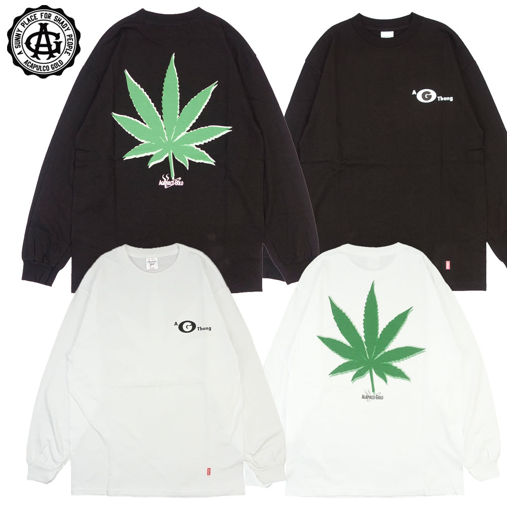 【Acapulco Gold/アカプルコゴールド】Tシャツ 長袖 ロンT/AG THANG LS TEE/ロングスリーブ Tee ストリート系 メンズ ファッション インポートブランド