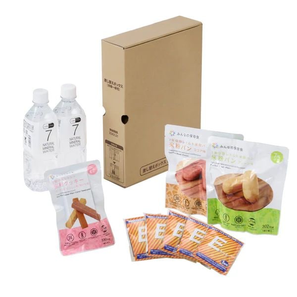 差し替え式災害対策セット専用差し替えボックス （待機～帰宅） STKS-100-BX 4,453円