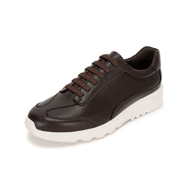 M. プレリー バンディング カジュアル スニーカー ダークブラウン 517513307ZL_P404214117