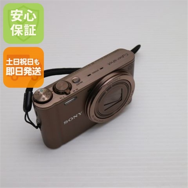 美品 DSC-WX300 Cyber-shot ブラウン デジカメ SONY 232