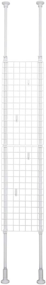 HEIAN SHINDO 突っ張りネット間仕切り ホワイト 幅35cm高さ200~275cm TNP-1 平安伸銅工業