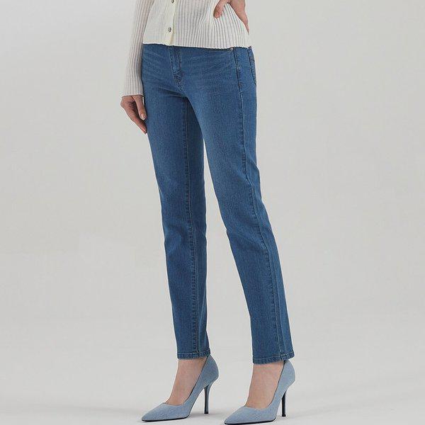 女性ライクラストレッチデニム_インディゴ