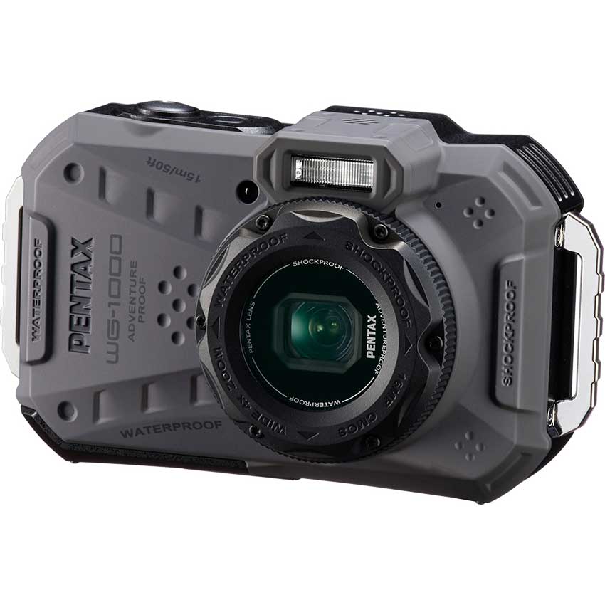 ペンタックス WG-1000グレ- デジタルカメラ「RICOH WG-1000」（グレー） WG1000グレ