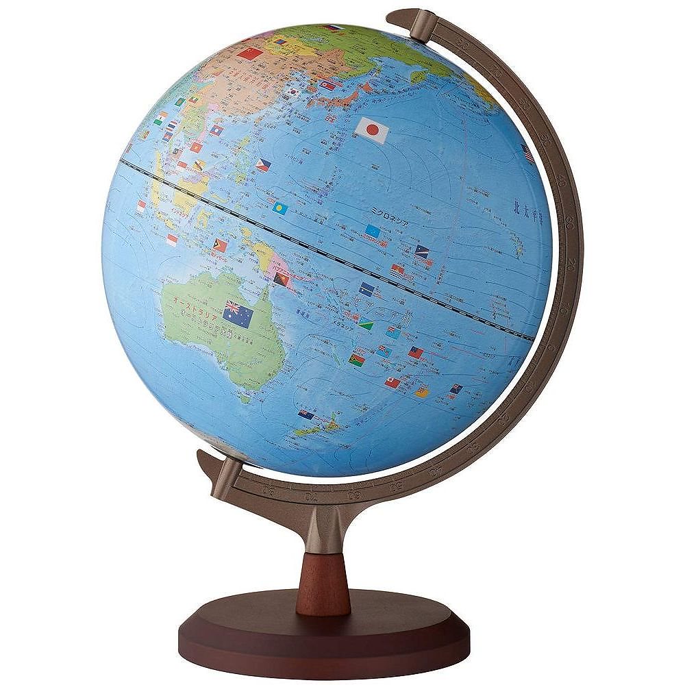 国旗付地球儀（組立て式） OYV328