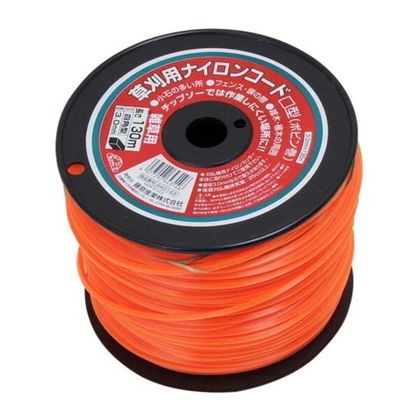 セフティー3 ナイロンコード四角型 ボビン巻 3.0mm×130m