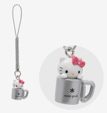 【新品未使用☆日本未発売】スノーピーク キティ コラボ セット snow peak キーホルダー 「日本未発売/WEB限定」Snow Peak