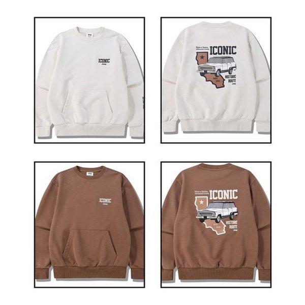 （ユニ）アイコニックルーズフィットマンツーマンラウンド長袖JQ1TSU837_BP