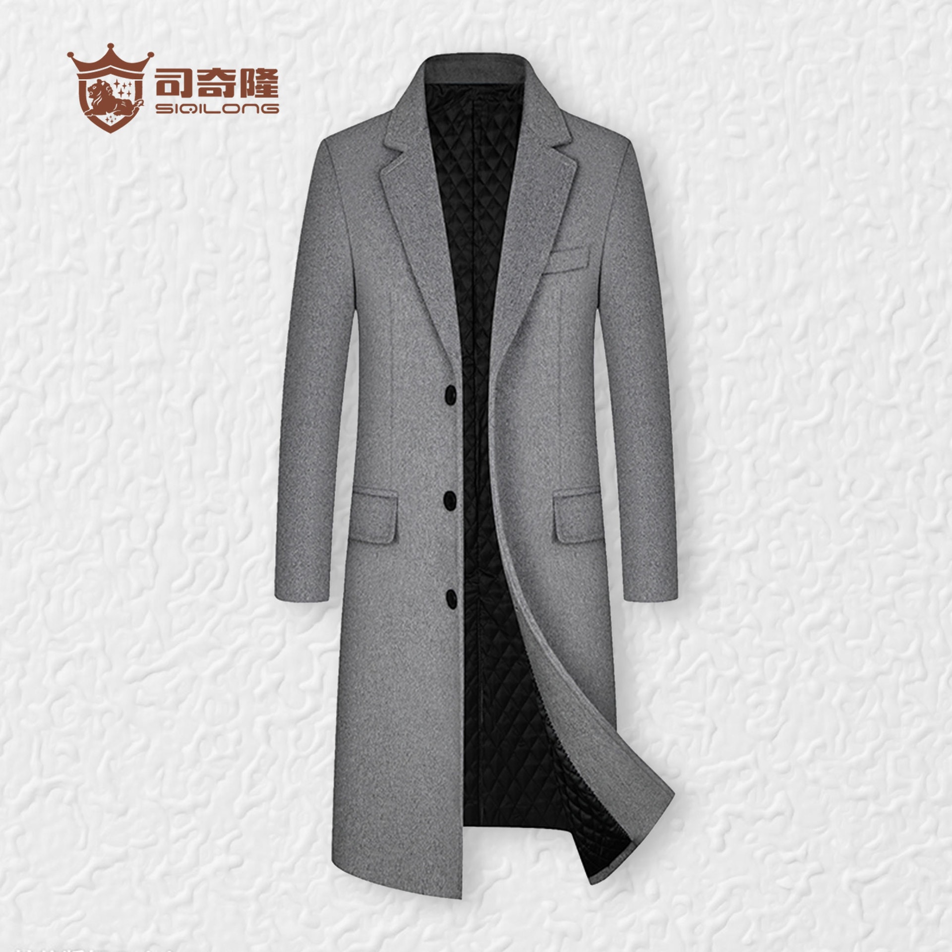 秋冬 防寒着 韓国ファッション コート メンズ ロング コート 大きいサイズ トレンチコート ビジネスコート アウター 秋冬 通勤 かっこいい シンプル 定番 30代40代50代60代毛のコートの男性