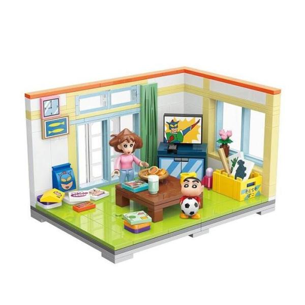 OFL1MN00 クレヨンしんちゃんのリビングブロックフィギュア