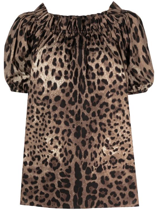 DOLCE & GABBANA Women Blouses F71J7T HS5E3HY13M Leopard