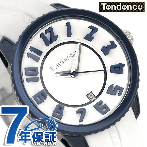 テンデンス アルテックガリバー 41mm 腕時計 TY932001 TENDENCE ホワイト 時計
