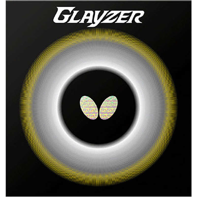 バタフライ　卓球ラバー グレイザー(アツ) レッド　06100_23