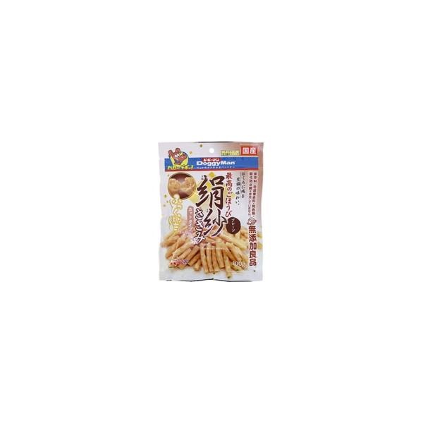 【1ケース】【お取り寄せ対象品】ドギーマン 絹紗 カットタイプ プレーン(100g)[ドギーマン(Doggy Man)] *48個
