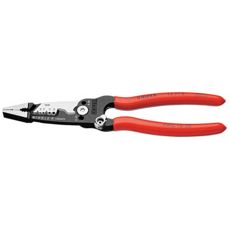 KNIPEX社　KNIPEX 電気技師用多機能ペンチ　13718