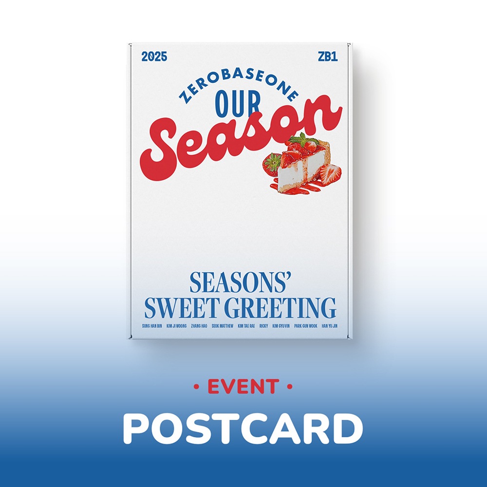 ZEROBASEONE - 2025 SEASON’S GREETINGS [ OUR Season ] ZB1 シーグリ BOYSPLANET ボイプラ グッズ 公式