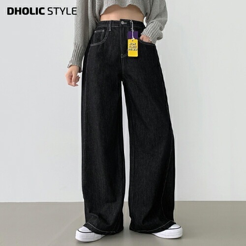 3TYPEノンフェードサイドタックボタンデニムパンツ・p680007