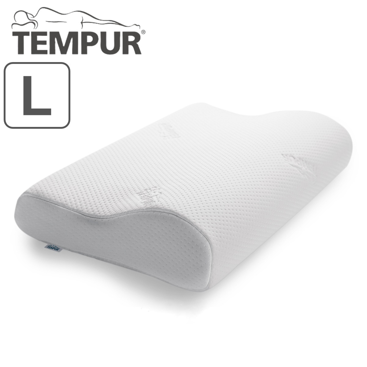 テンピュール 枕 オリジナルネックピロー Lサイズ TEMPUR まくら 化粧箱 睡眠 安眠 抗菌防臭 3年保証 マクラ ピロー 抗菌 防臭 フィット 快眠 仰向け 横向き 寝つき改善 健康