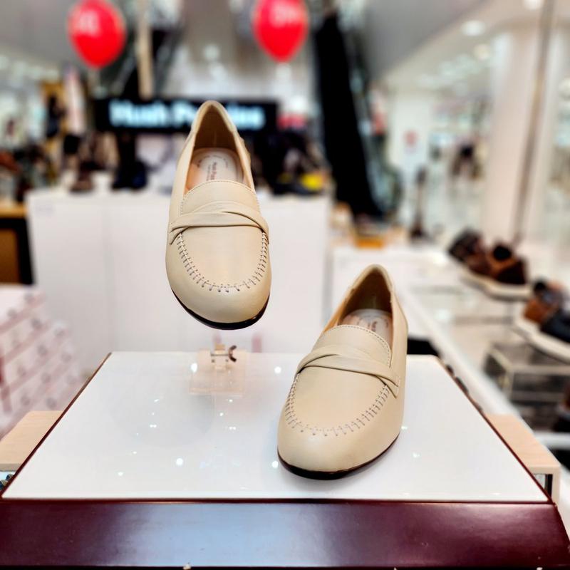 女性 履きやすい 軽量 シンプル 4cm モールドチャン セミフォーマル ローファー 3fr406-E_CA