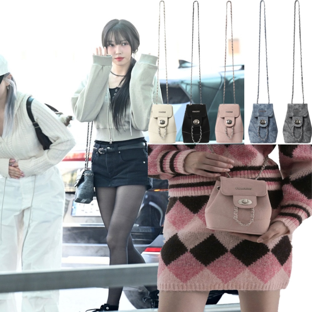 VIVACIOUS/ユジュ 着用/Monica Bucket Cross Bag