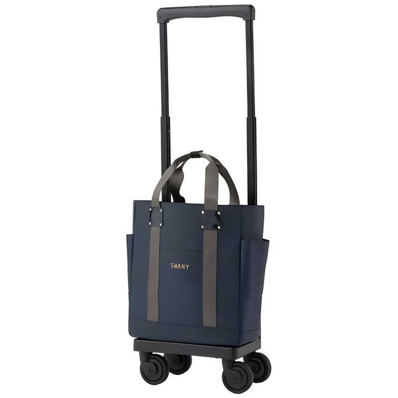 スワニー　D-631 ブリル お買い物キャリー M18 (容量：13L) ブリル ネイビー　63121