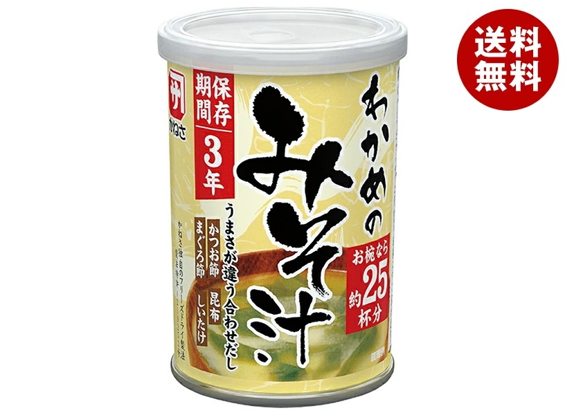 マルコメ 備蓄用 顆粒みそ汁 わかめ 189g×12個入×(2ケース)
