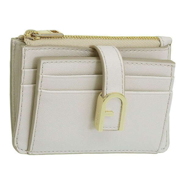 フルラ カードケース レディース パスケース 定期入れ コインケース 小銭入れ レザー ホワイト フロー FLOW M CARD CASE WP00403BX20451704S FURLA