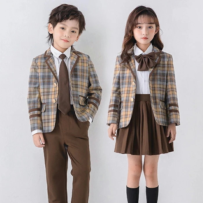 フォーマルスーツ 男の子 女の子 スーツ 子供フォーマル 正統派スーツ セットスーツ ジャケット シャツ スカート バッジ ネクタイ 靴下 パンツ ジュニア 子供 発表会 秋冬 結婚式 ピアノ 細身 6,271円