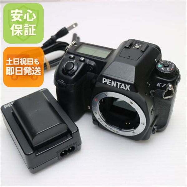 超美品 PENTAX K-7 ブラック PENTAX デジタル一眼 30