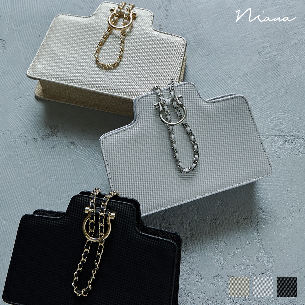 チェーンハンドルスクエアバッグ パーティーバッグ クラッチバッグ ハンドバッグ ショルダーバッグ ラメ レザー ミニ コンパクト 3way 斜めがけ 肩掛け レディース 結婚式 お呼ばれ 二次会
