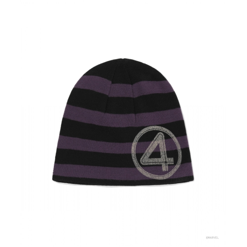 SUNLOVE [ザファンタスティックフォー] ストライプビーニーパープル 8,352円