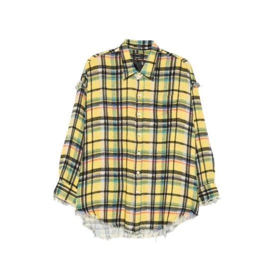 R13 Women Shirts R13WR075 R795B YELLO YELLOW BLACK