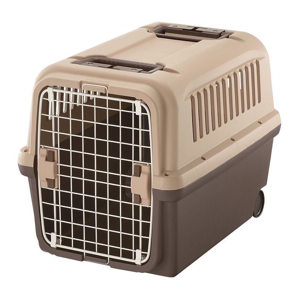 キャンピングキャリー L ダークブラウン