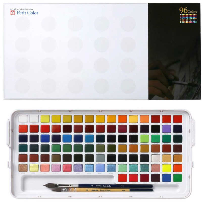 サクラクレパス　プチカラー96色セット　NCW-96