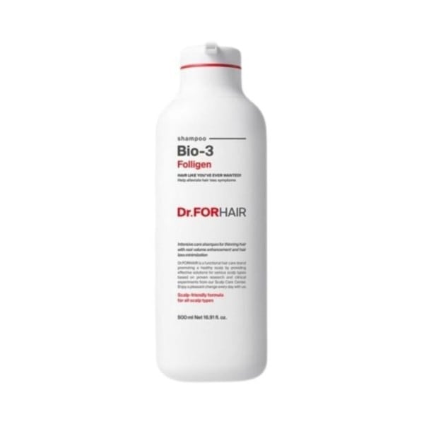 ドクターフォーヘアバイオ3 ポリゼン脱毛緩和シャンプー500ml x3