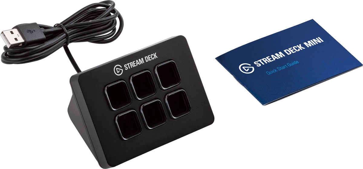 elgato（エルガト） ストリームデッキ ショートカットキーボード STREAM DECK MINI 10GAI9900JP 8,583円