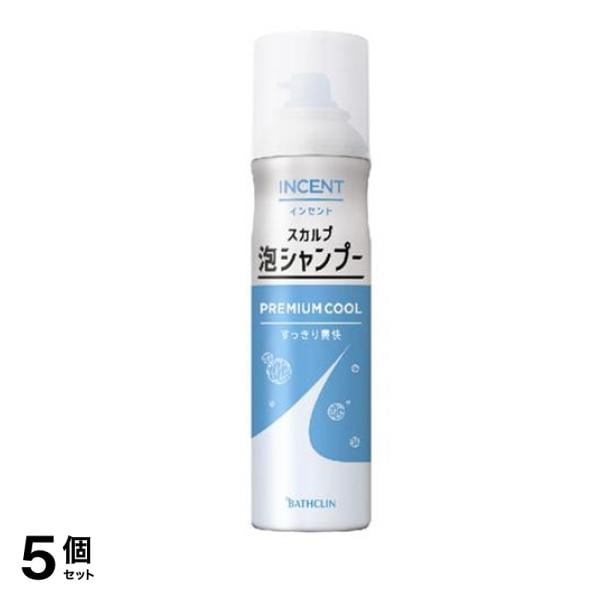 インセント スカルプ泡シャンプー 180g 5個セット