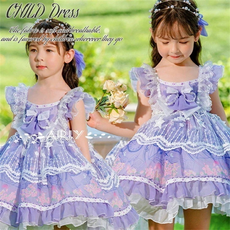 新品限時!優!惠!ワンピース 女子 子供服 プリンセスドレス キッズドレス ベビーロリータドレス 可愛い 赤ちゃん お宮参り 結婚式 ピアノ発表会 誕 七五三