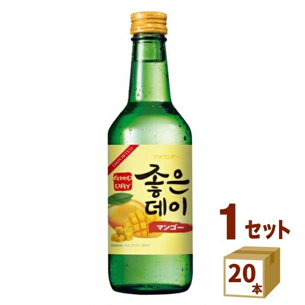 韓国焼酎 ジョウンデーマンゴー 360ml 20本