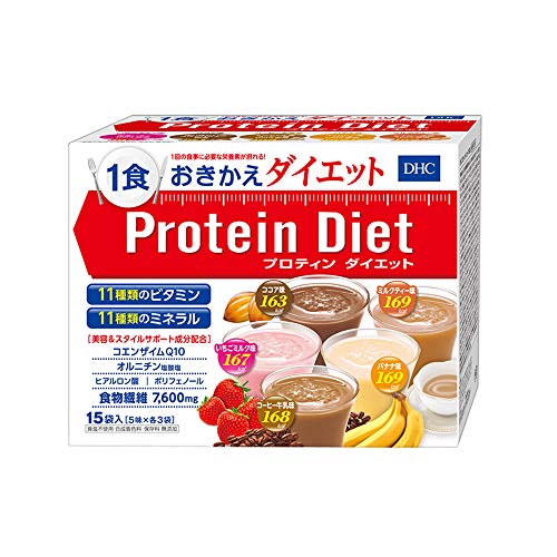 DHC プロティンダイエット 15袋入(5味各3袋)
