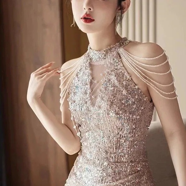 パーティードレス フランスのイブニングドレス結婚式ワンピース ウェディングドレス 花嫁ロングドレス 成人式 演奏会 発表会 卒業式 ドレスワンピース ロングドレス