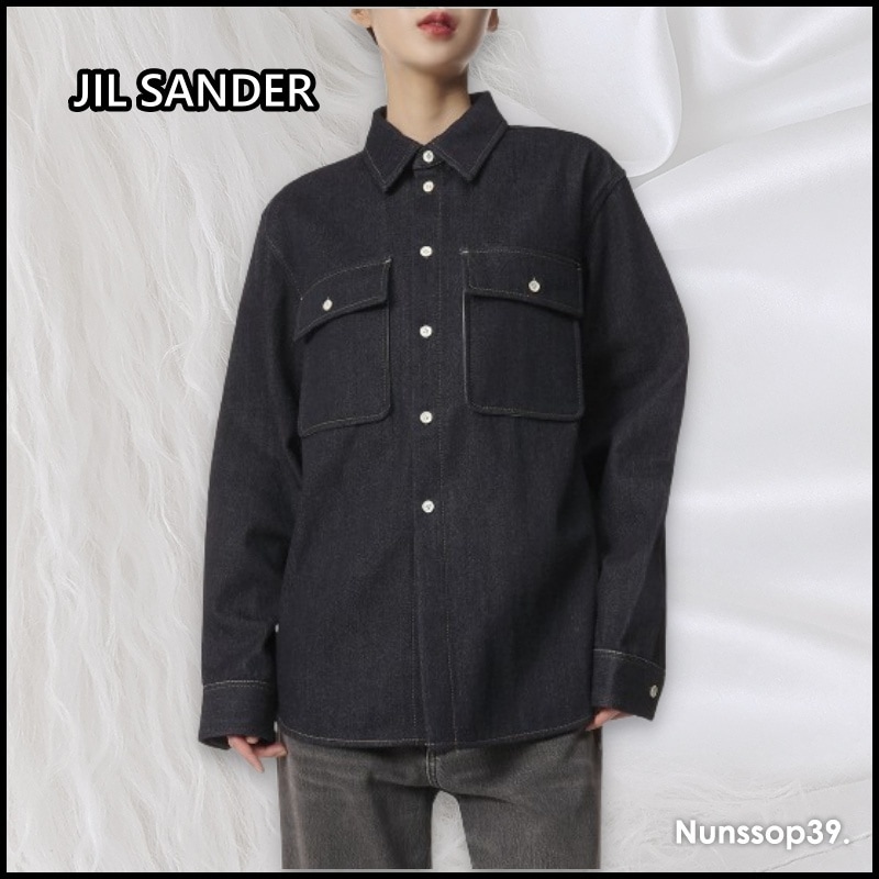 JIL SANDER デニム ポケット シャツ